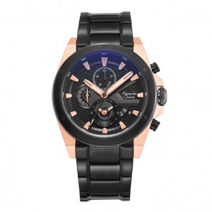Alexandre Christie AC 6619 Rosegold Black MCBBRBA